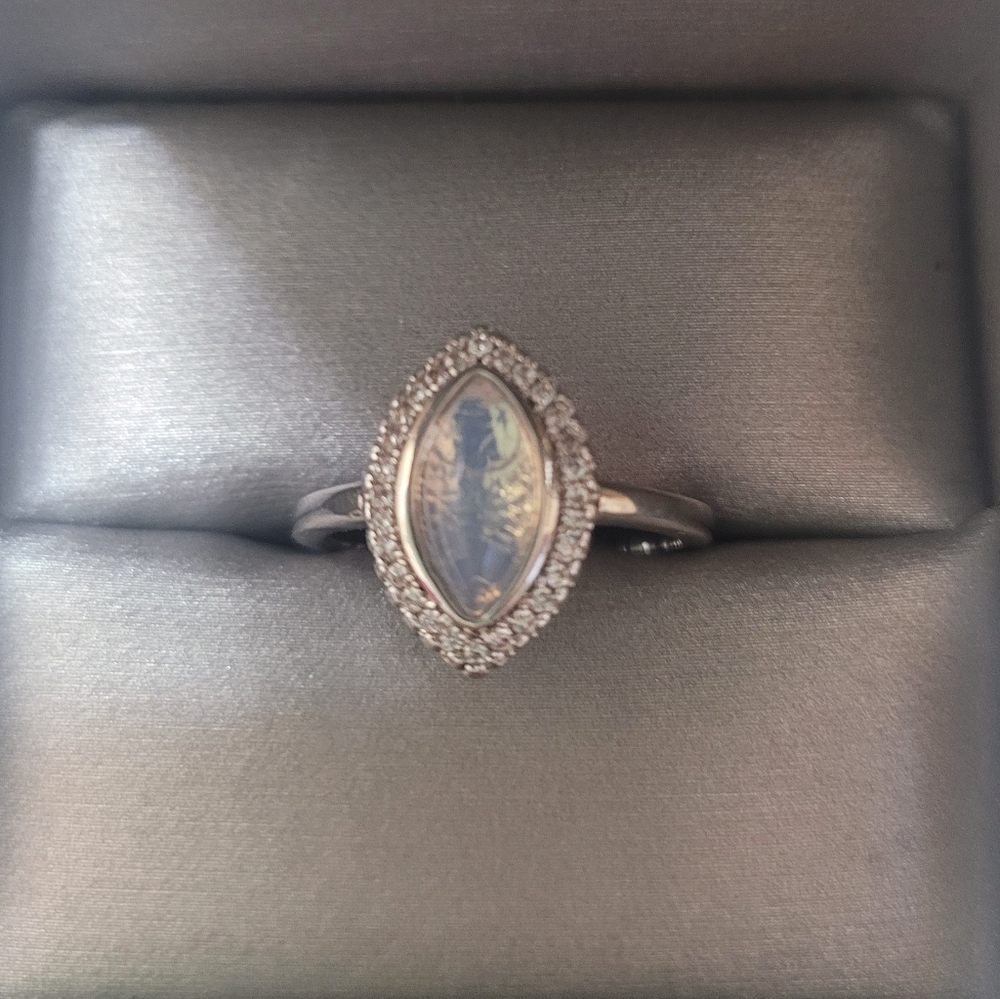 Fragrant Jewels "Moonstone" Ring